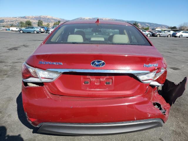  HYUNDAI SONATA 2014 Red