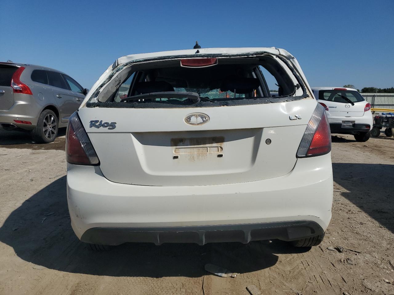 2011 Kia Rio Base VIN: KNADH5A39B6755340 Lot: 74141444