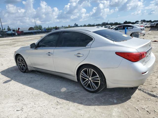 Седани INFINITI Q50 2014 Сріблястий