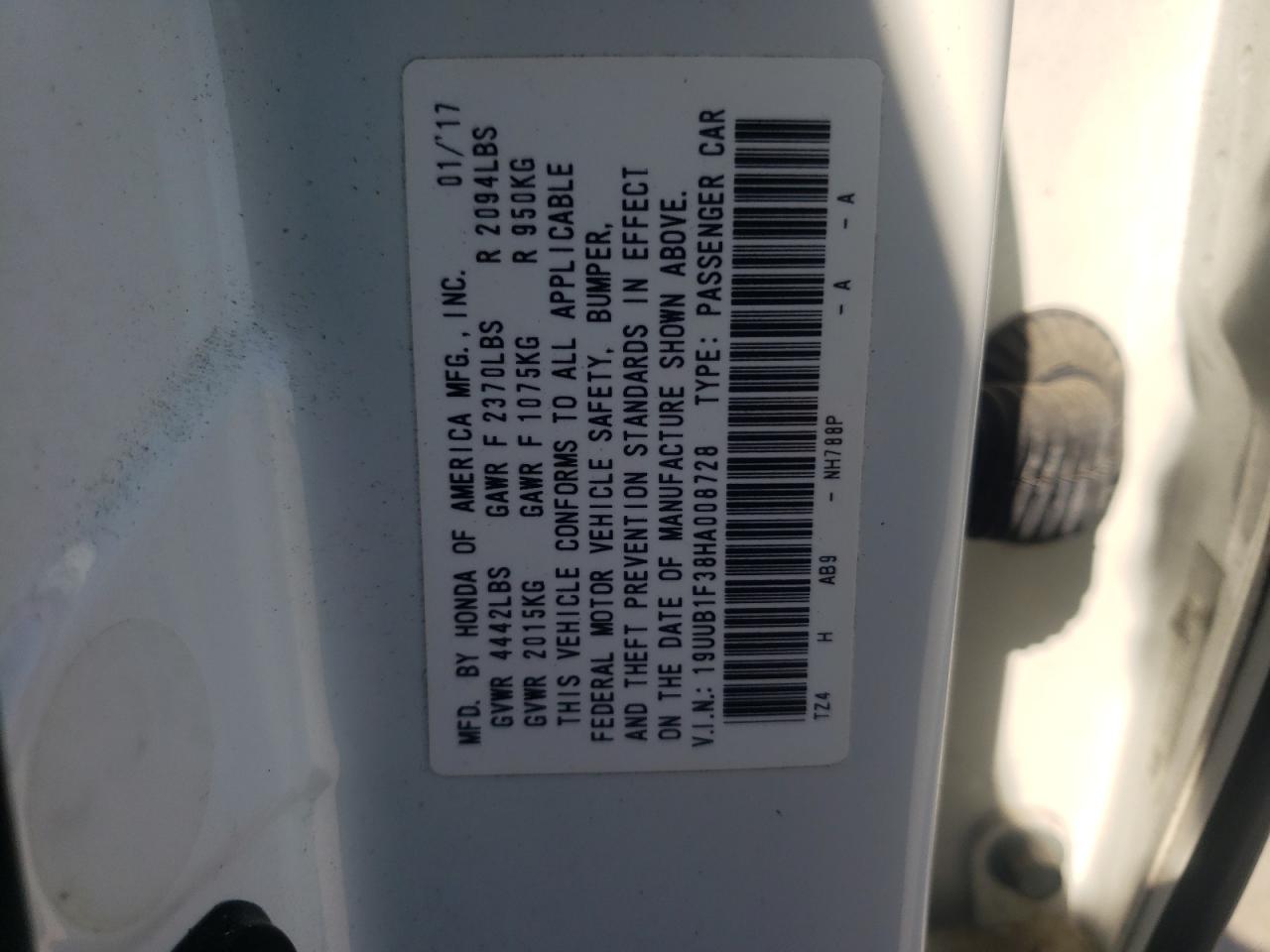 2017 Acura TLX - Image 12