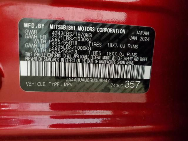 JA4ARUAU8RU008947 Mitsubishi Outlander  14