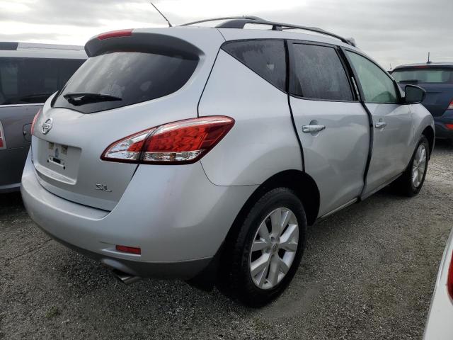  NISSAN MURANO 2012 Silver