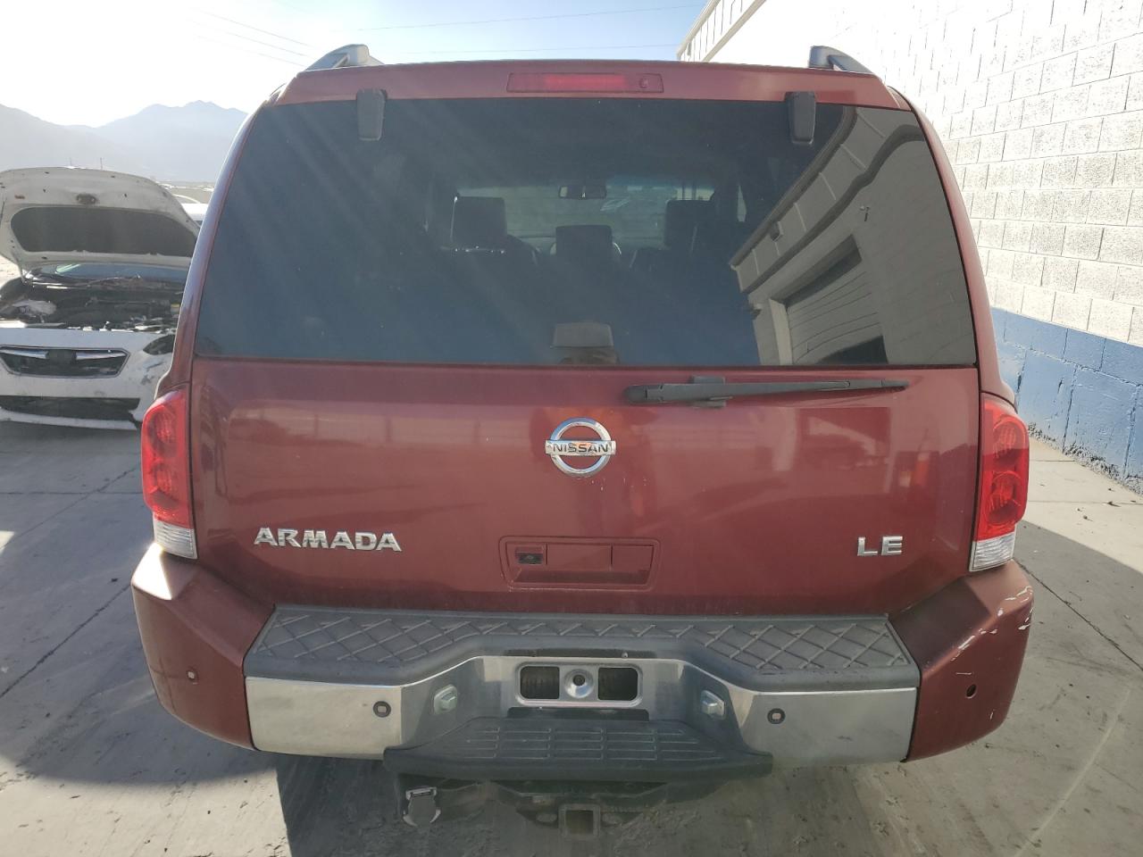 2006 Nissan Armada Se VIN: 5N1AA08A96N731256 Lot: 77429784