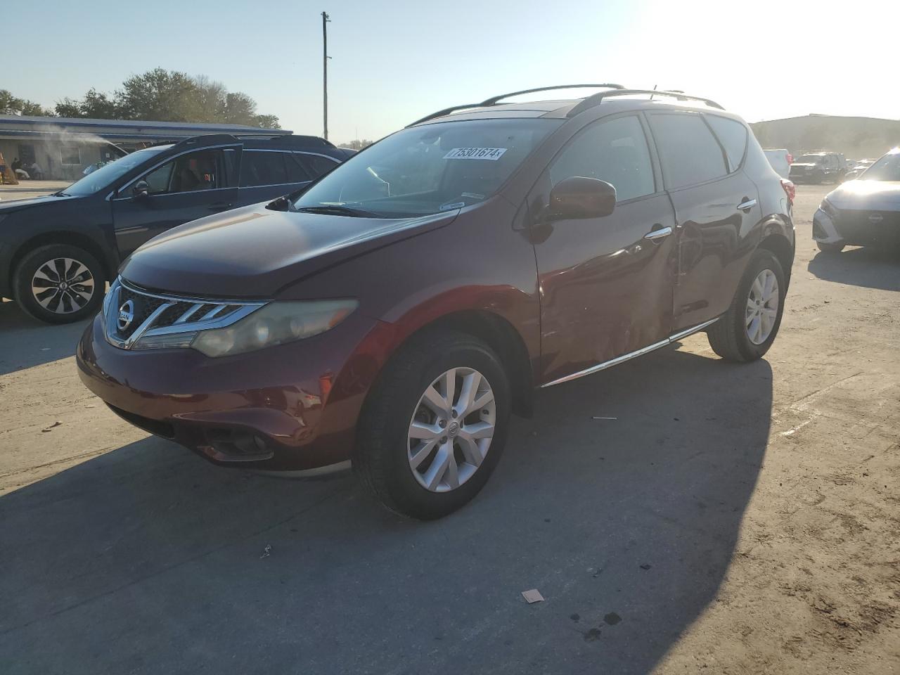 2011 Nissan Murano S VIN: JN8AZ1MU3BW070237 Lot: 75301674