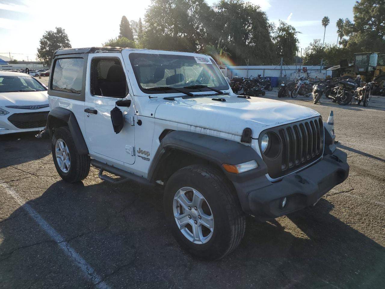 2020 Jeep Wrangler Sport VIN: 1C4GJXAN8LW263630 Lot: 76630664