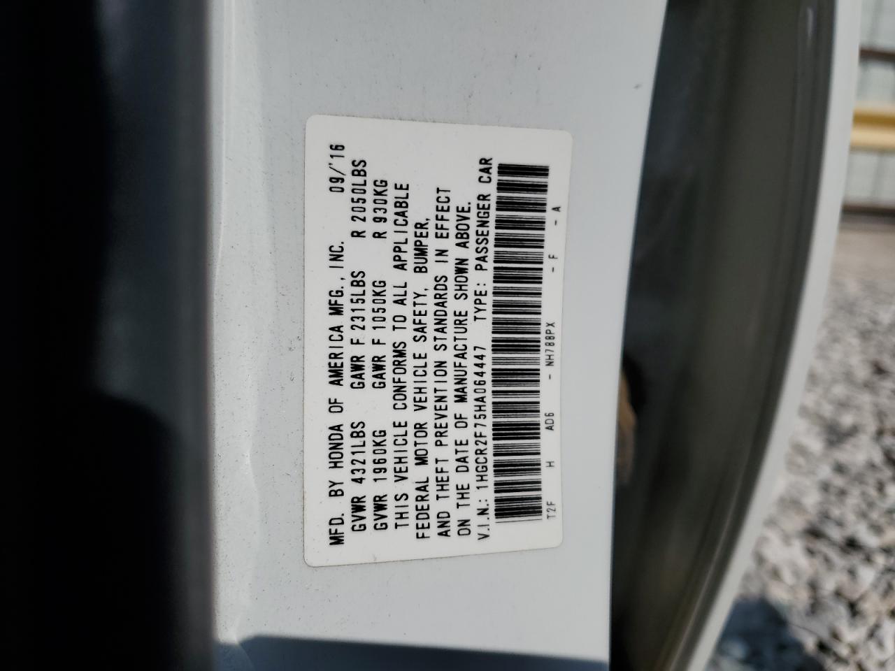 2017 Honda Accord - Image 12