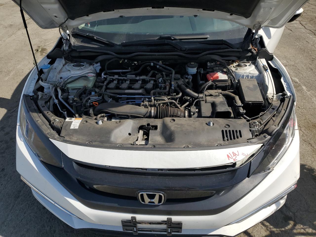 JHMFC1F3XKX010598 2019 Honda Civic Ex