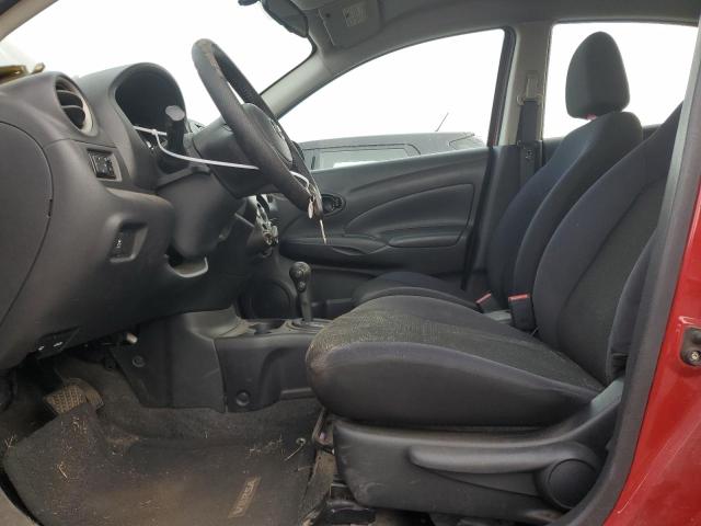  NISSAN VERSA 2012 Red