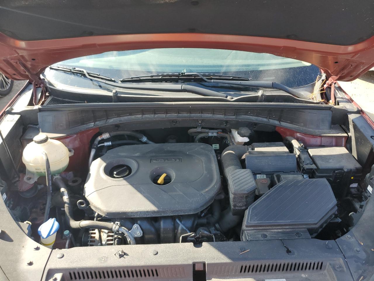 2017 Hyundai Tucson Se VIN: KM8J23A48HU416573 Lot: 74321764