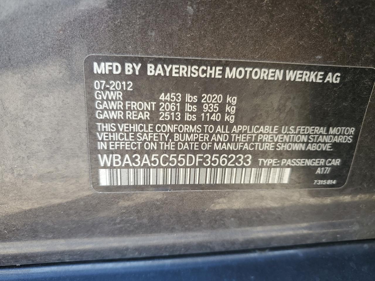 2013 BMW 3er - Image 12