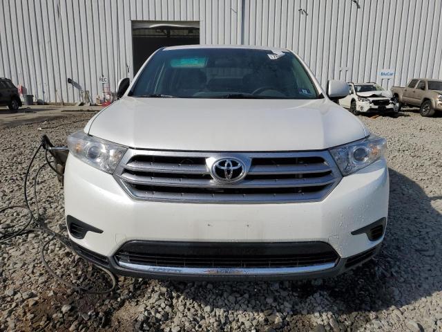  TOYOTA HIGHLANDER 2012 Белый