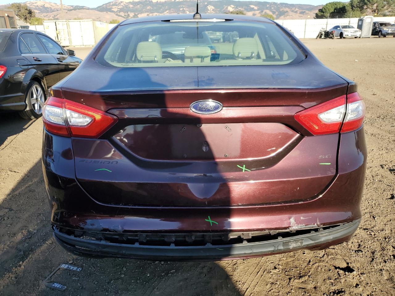 VIN 3FA6P0LU7DR365369 2013 FORD FUSION no.6