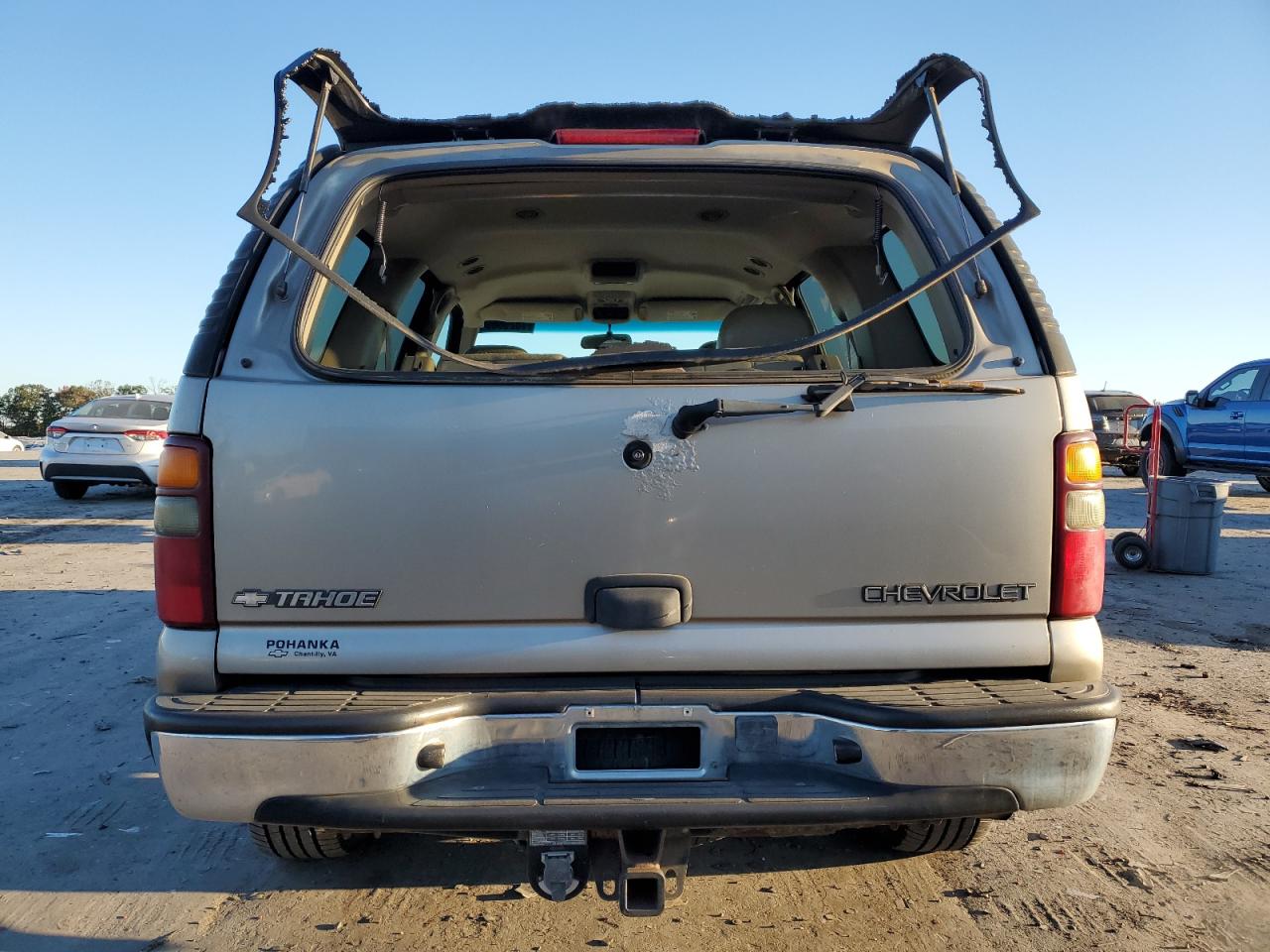 2002 Chevrolet Tahoe K1500 VIN: 1GNEK13ZX2J244226 Lot: 76296654