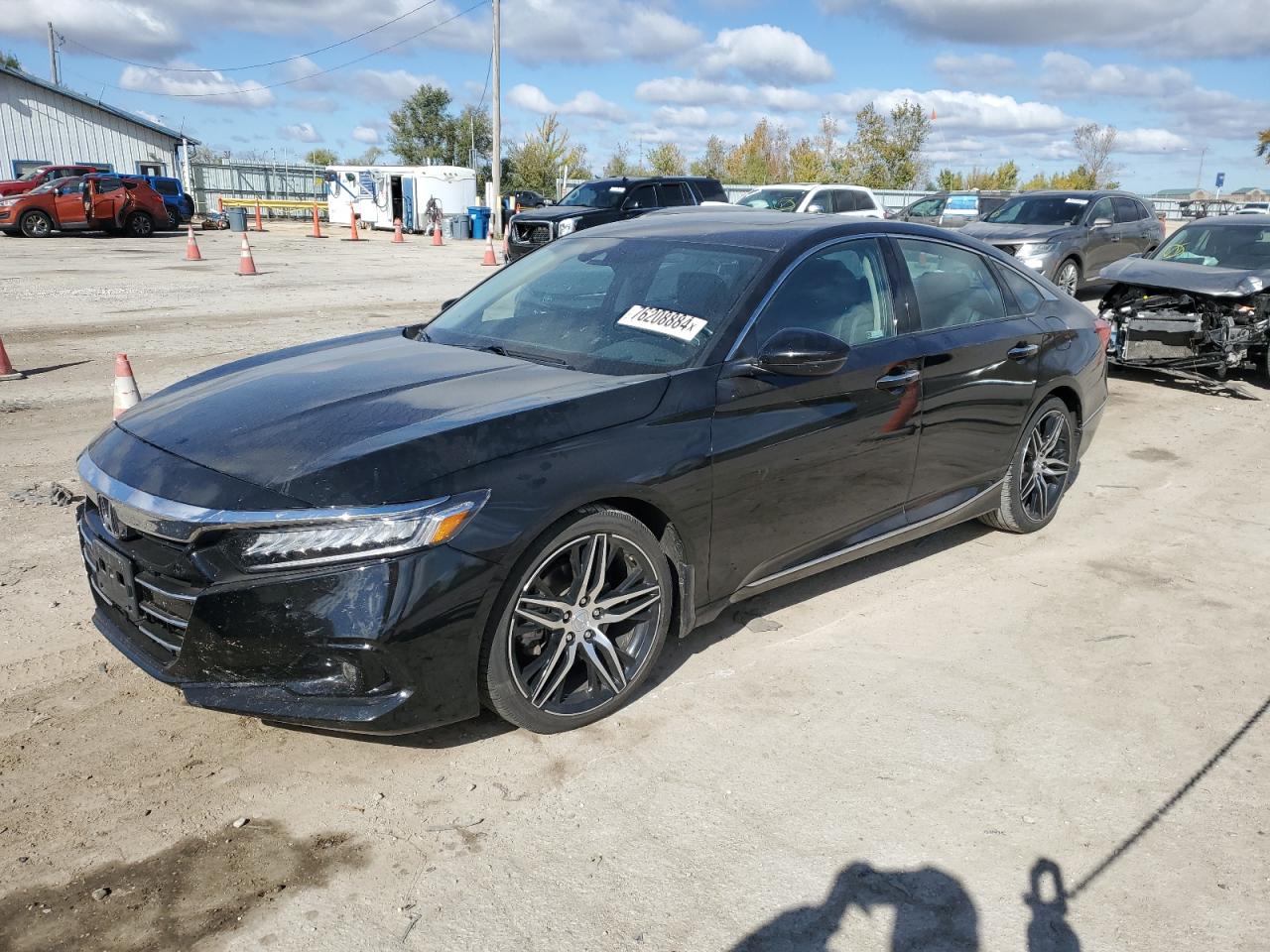 2021 Honda Accord Touring VIN: 1HGCV2F96MA016835 Lot: 76208884