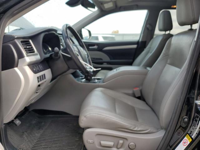  TOYOTA HIGHLANDER 2017 Czarny