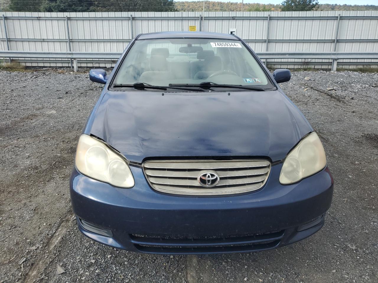 2003 Toyota Corolla Ce VIN: 2T1BR38E93C128084 Lot: 74859344