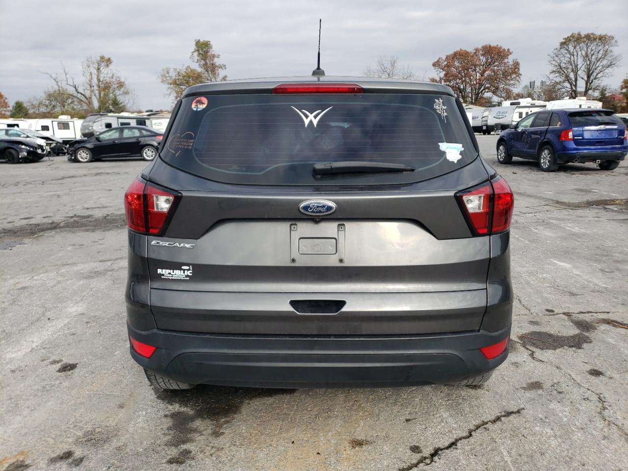 2019 Ford Escape S VIN: 1FMCU0F79KUA46956 Lot: 77660144