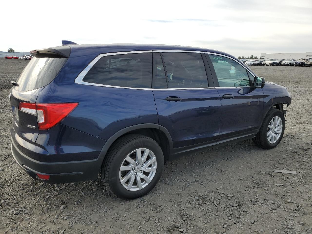 2019 Honda Pilot Lx VIN: 5FNYF6H1XKB037708 Lot: 77370794