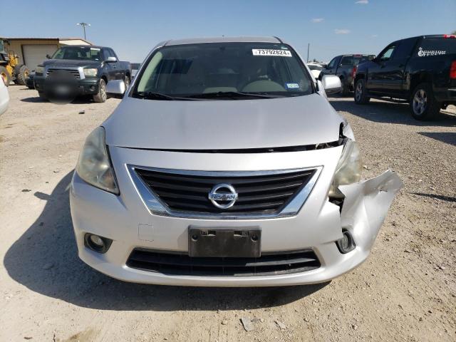  NISSAN VERSA 2012 Серебристый