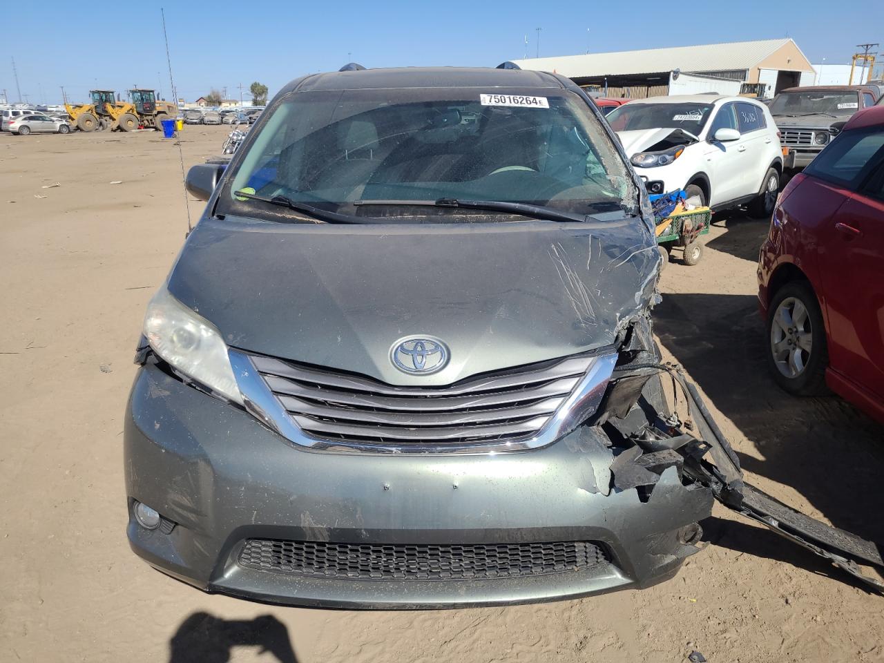 2014 Toyota Sienna Xle VIN: 5TDYK3DC2ES500202 Lot: 75016264