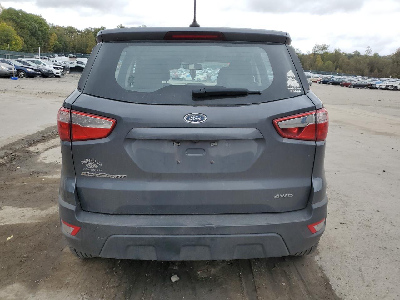 2020 Ford Ecosport S VIN: MAJ6S3FL0LC371322 Lot: 74921234