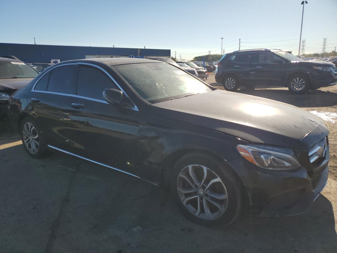 55SWF4KB4HU194669 2017 Mercedes-Benz C 300 4Matic