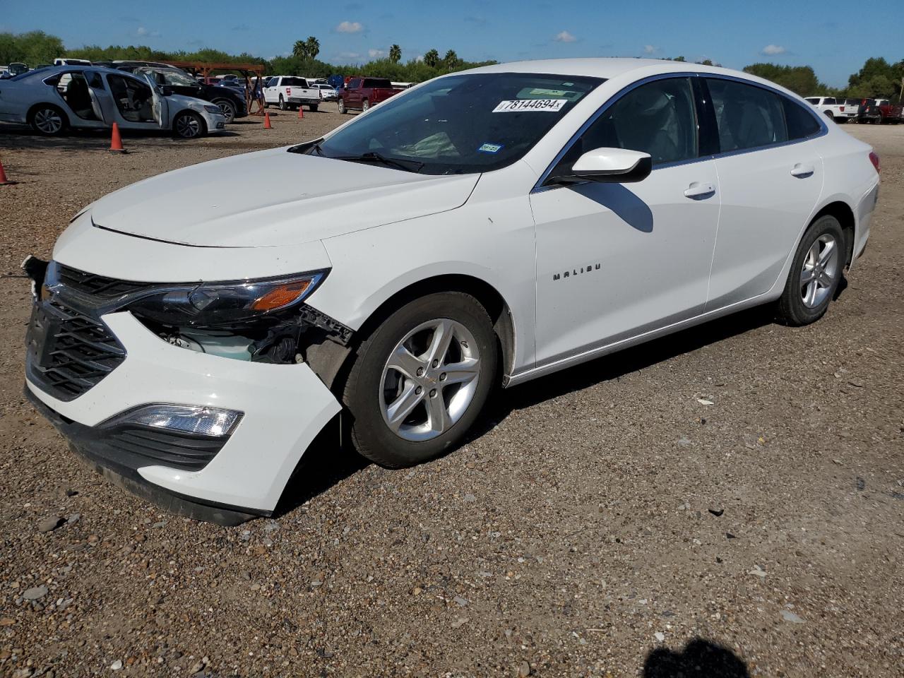 VIN 1G1ZC5ST8NF177105 2022 CHEVROLET MALIBU no.1