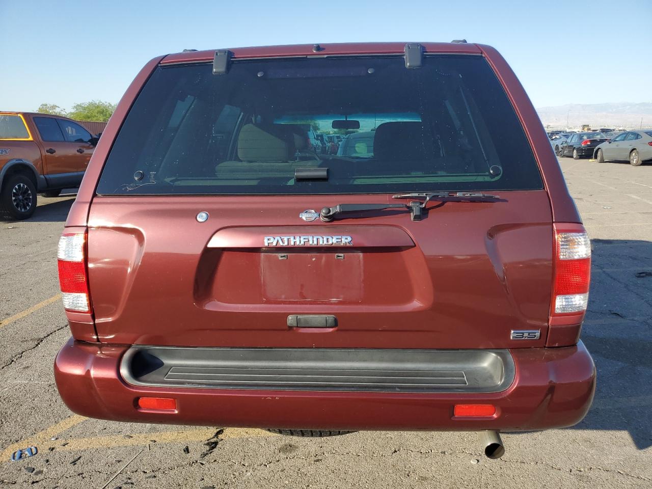 2001 Nissan Pathfinder Le VIN: JN8DR09X81W579250 Lot: 74314824