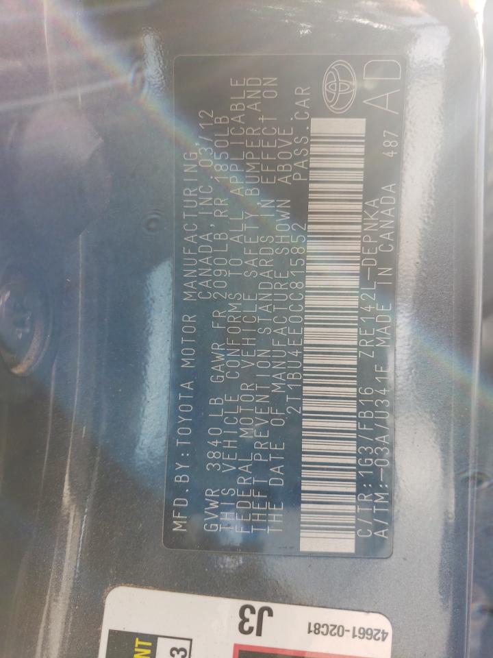 2012 Toyota Corolla - Image 12