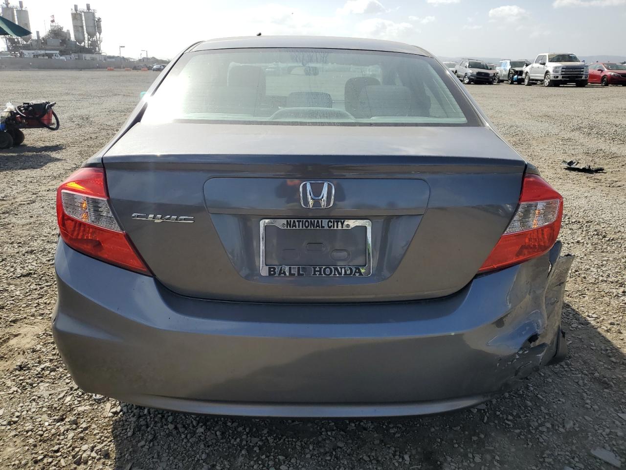 2012 Honda Civic Lx VIN: 2HGFB2F58CH572020 Lot: 76951044