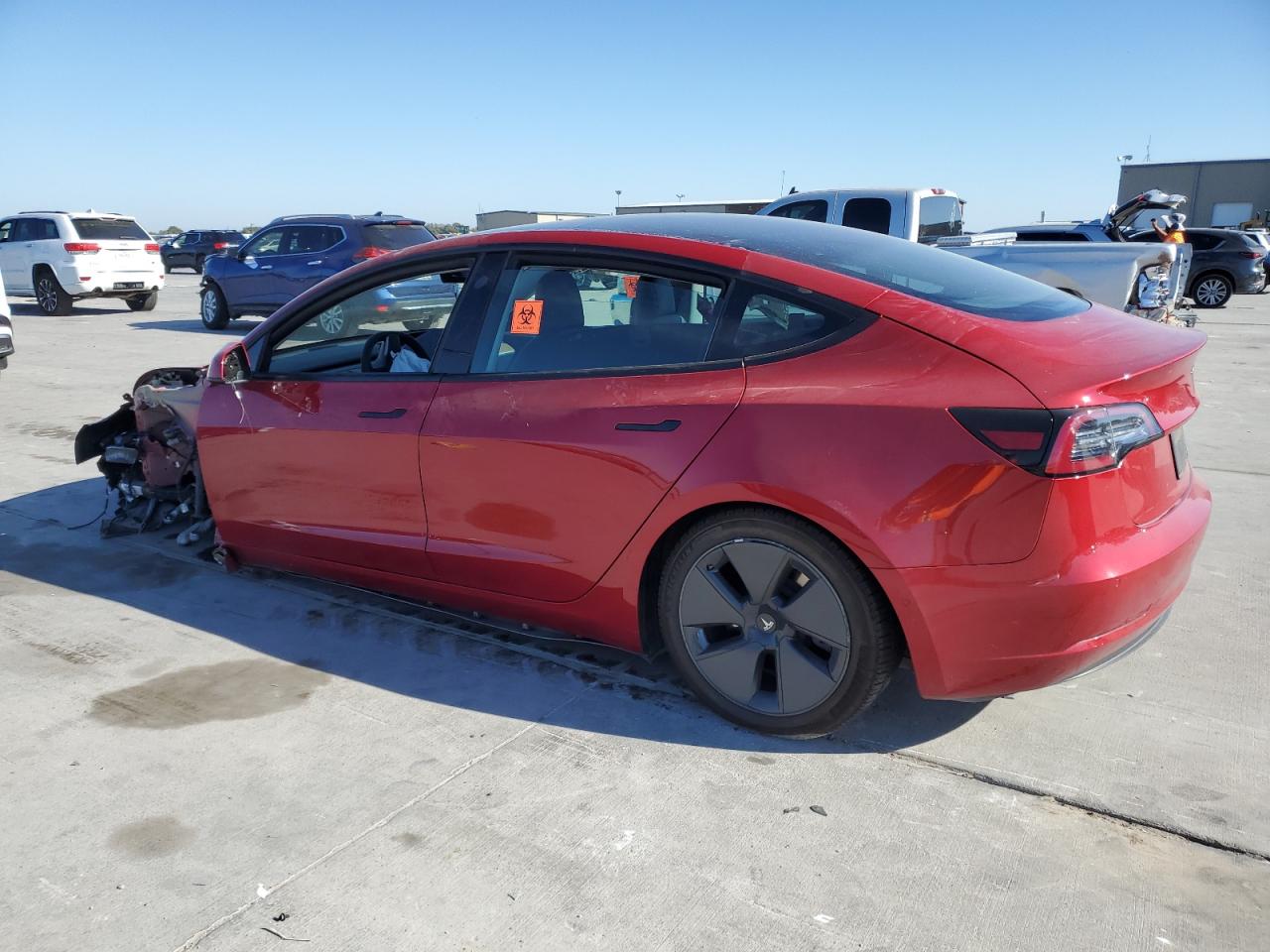 VIN 5YJ3E1EA8MF859432 2021 TESLA MODEL 3 no.2