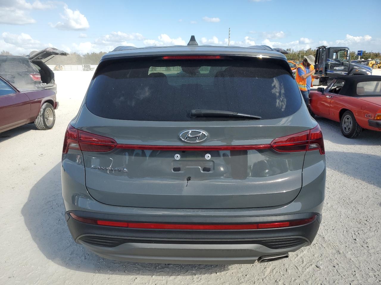 2022 Hyundai Santa Fe Se VIN: 5NMS14AJ4NH480507 Lot: 76239574