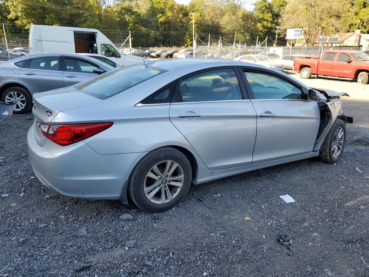 2012 Hyundai Sonata Gls silver null gas 5NPEB4AC5CH321104 photo #4
