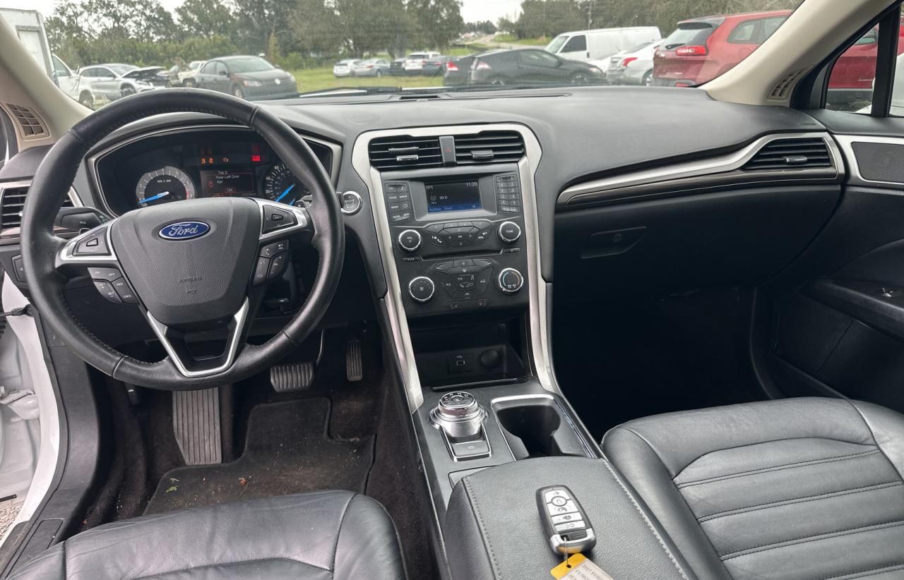 2017 Ford Fusion Se VIN: 3FA6P0HD0HR123019 Lot: 76807374