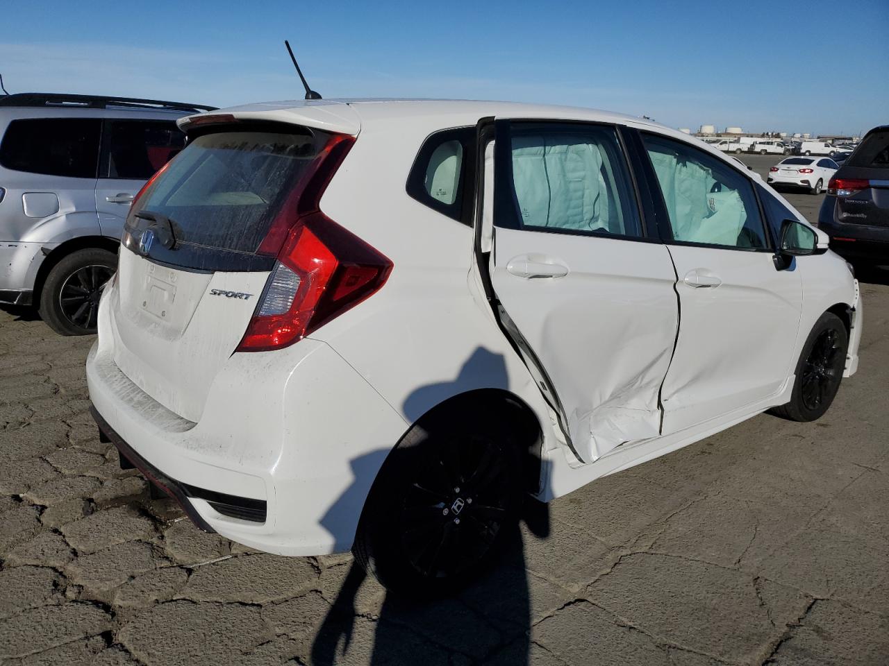 2020 Honda Fit Sport VIN: 3HGGK5H68LM716596 Lot: 77489074