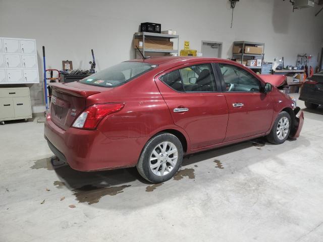  NISSAN VERSA 2018 Бургунди