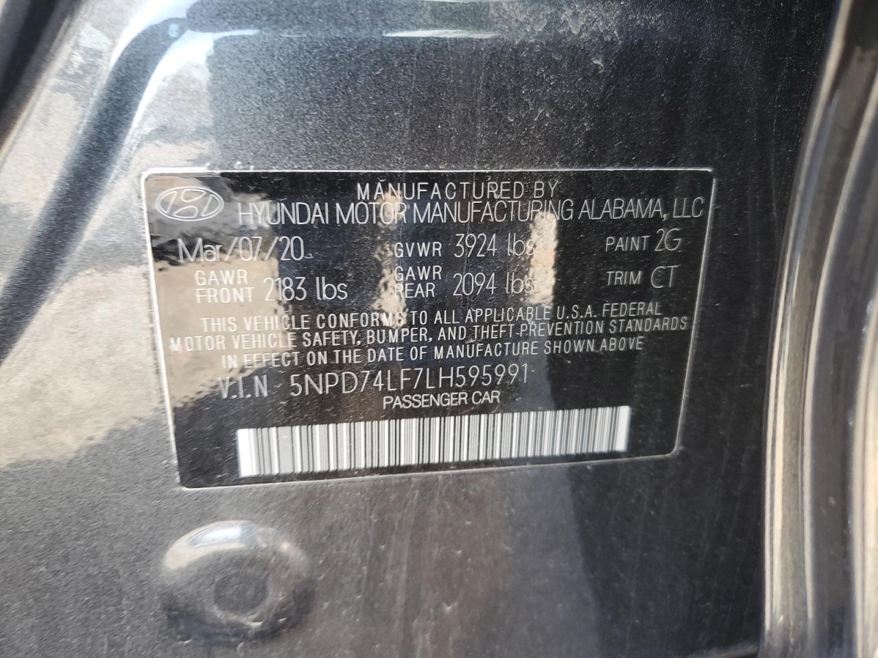 2020 Hyundai Elantra - Image 15