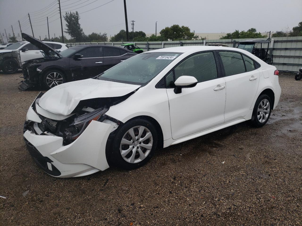 JTDEPMAE2MJ184313 2021 Toyota Corolla Le