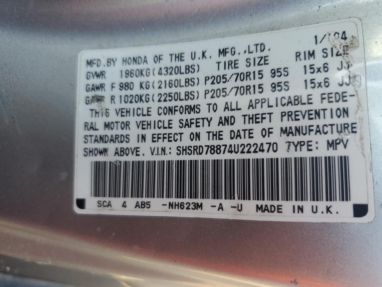 2004 Honda CR-V - Image 14
