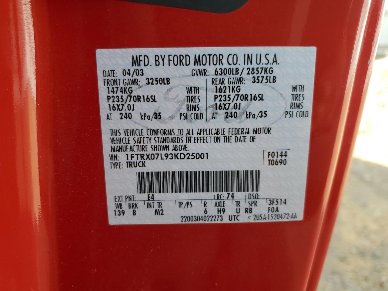 2003 Ford F-150 - Image 12