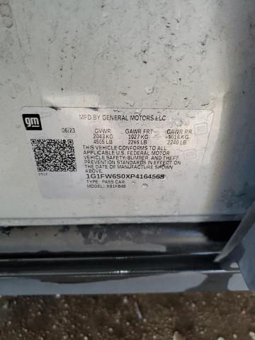 1G1FW6S0XP4164568 Chevrolet Bolt EV 1L 12