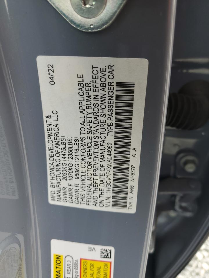 2022 Honda Accord - Image 14
