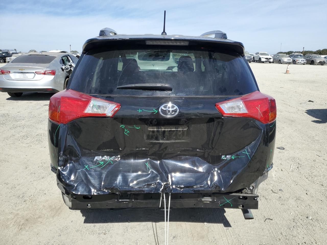 2T3ZFREV1DW019222 2013 Toyota Rav4 Le