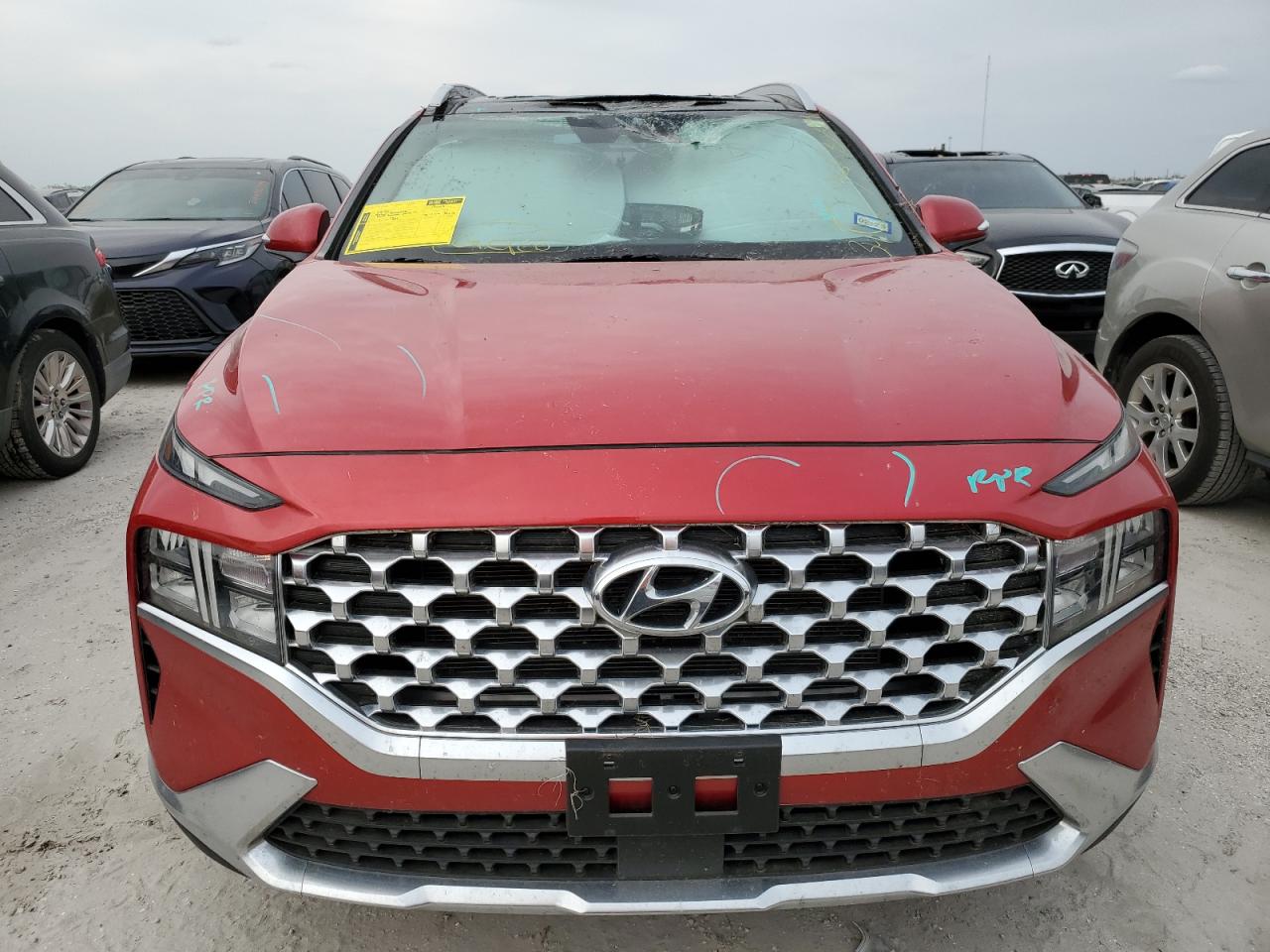 2022 Hyundai Santa Fe Sel VIN: 5NMS34AJ1NH432554 Lot: 76630254