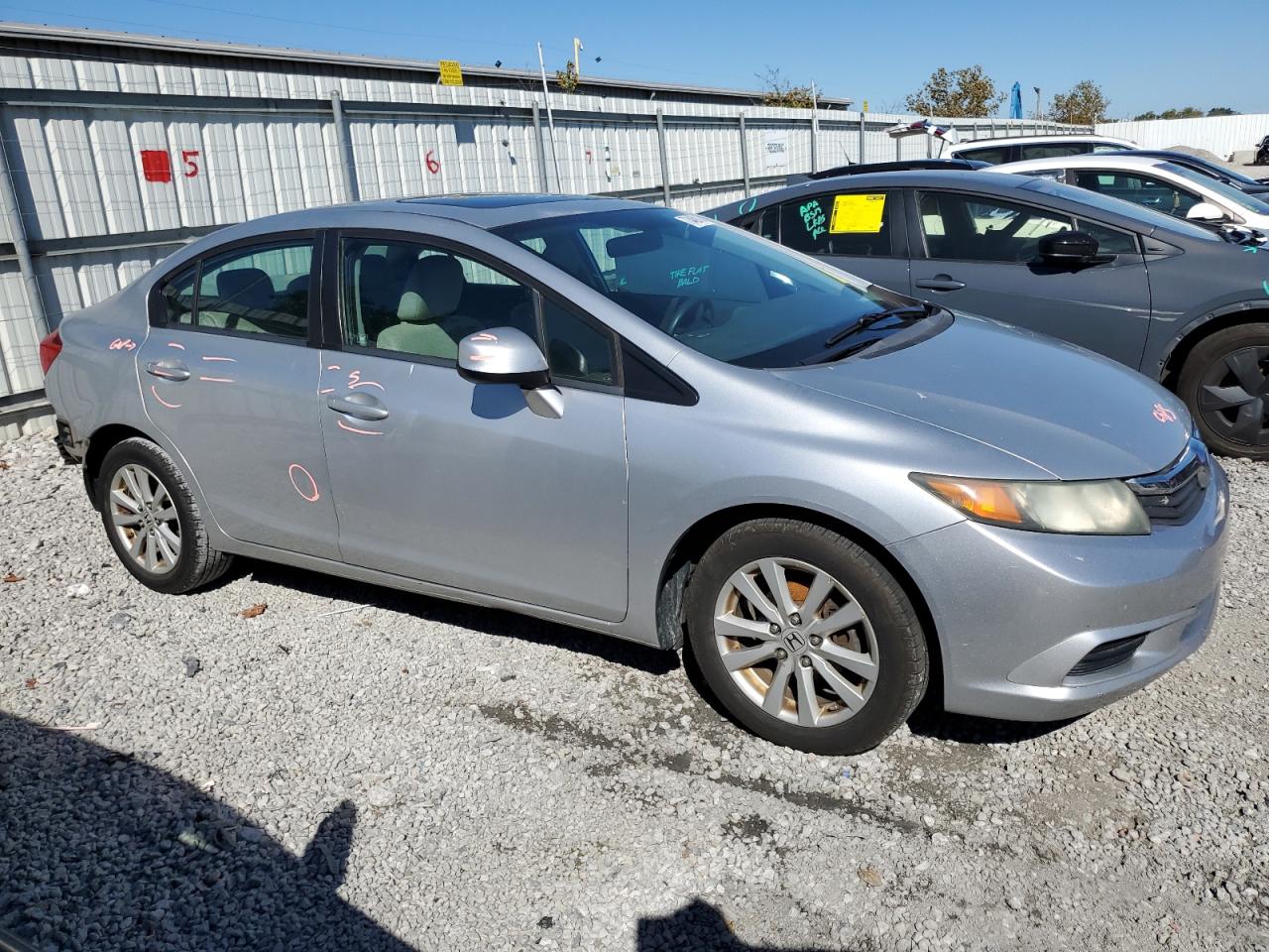 2012 Honda Civic Ex VIN: 2HGFB2F82CH306261 Lot: 73489184