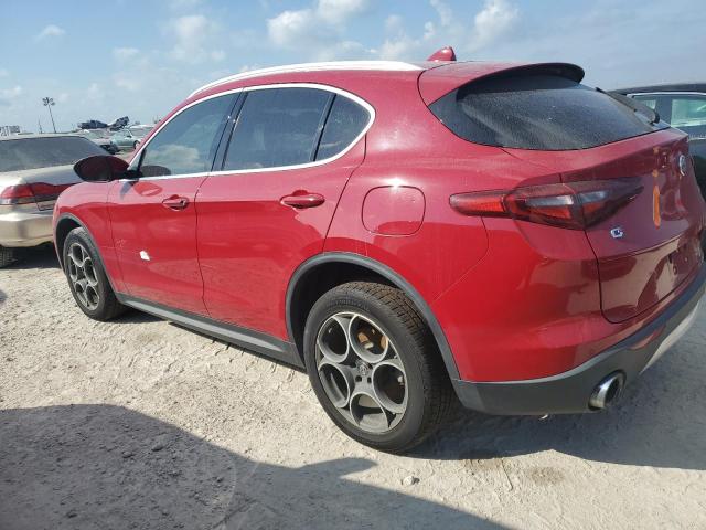  ALFA ROMEO STELVIO 2018 Красный