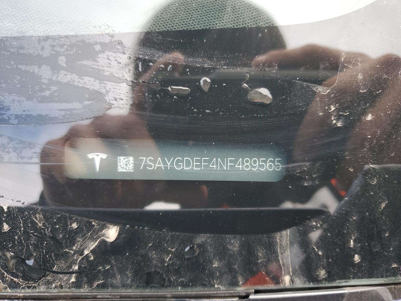 7SAYGDEF4NF489565 2022 Tesla Model Y