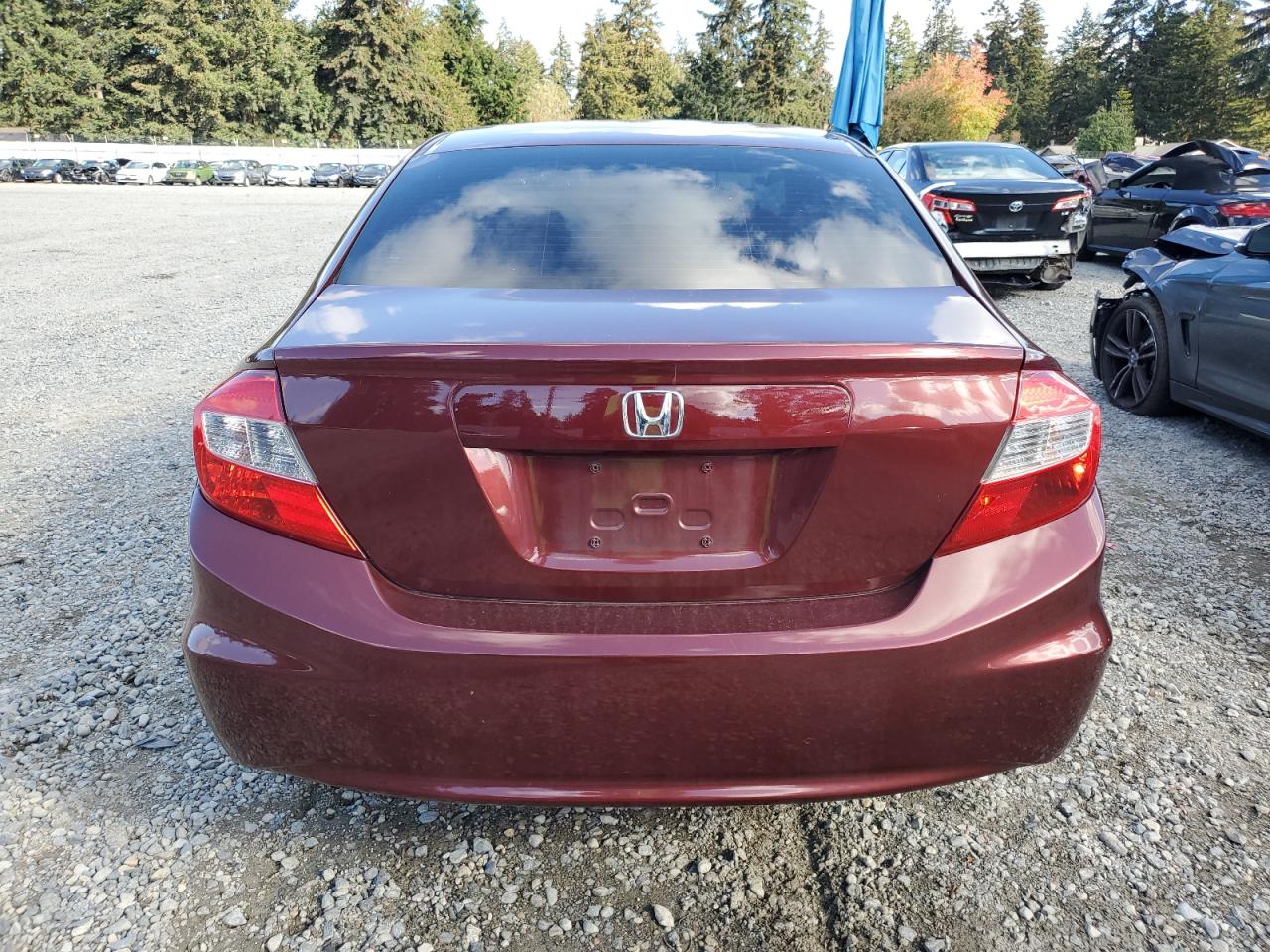 2012 Honda Civic Exl VIN: 2HGFB2F95CH506317 Lot: 75442884