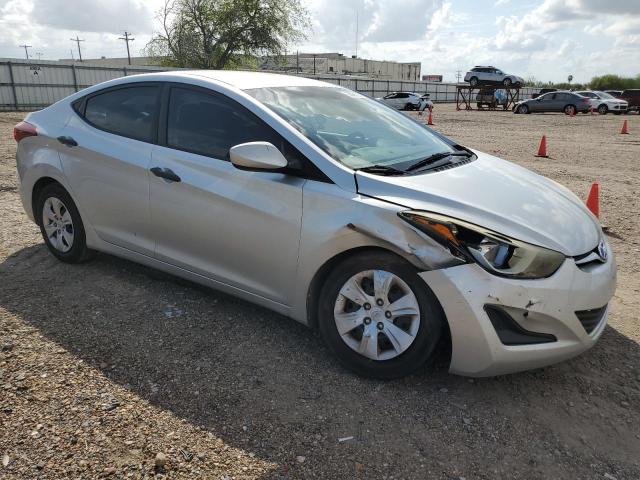 Sedans HYUNDAI ELANTRA 2016 Silver