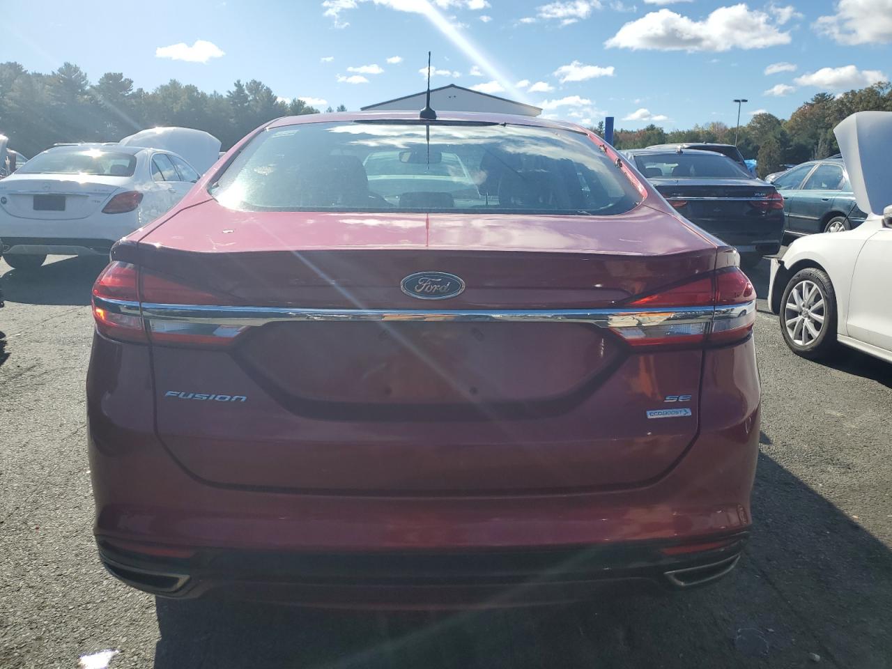 2017 Ford Fusion Se VIN: 3FA6P0H99HR183800 Lot: 73449094